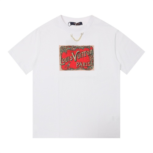 Wholesale Louis Vuitton LV T-Shirts Short Sleeved For Unisex #1268371 $34.00 USD, Wholesale Quality Replica Louis Vuitton LV T-Shirts