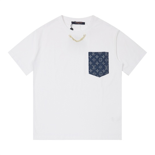 Wholesale Louis Vuitton LV T-Shirts Short Sleeved For Unisex #1268373 $34.00 USD, Wholesale Quality Replica Louis Vuitton LV T-Shirts