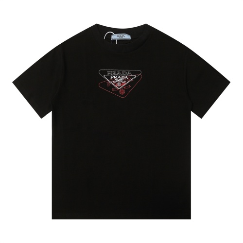 Wholesale Prada T-Shirts Short Sleeved For Unisex #1268386 $34.00 USD, Wholesale Quality Replica Prada T-Shirts