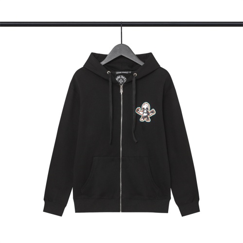 Wholesale Chrome Hearts Hoodies Long Sleeved For Men #1268396 $52.00 USD, Wholesale Quality Replica Chrome Hearts Hoodies