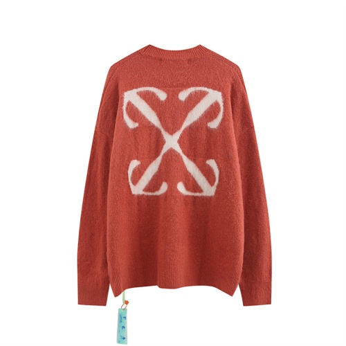 Wholesale Off-White Sweaters Long Sleeved For Unisex #1268436 $60.00 USD, Wholesale Quality Replica Off-White Sweaters