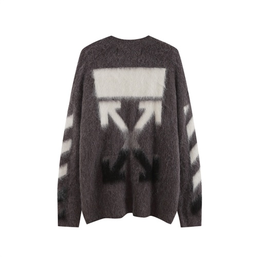 Wholesale Off-White Sweaters Long Sleeved For Unisex #1268444 $60.00 USD, Wholesale Quality Replica Off-White Sweaters