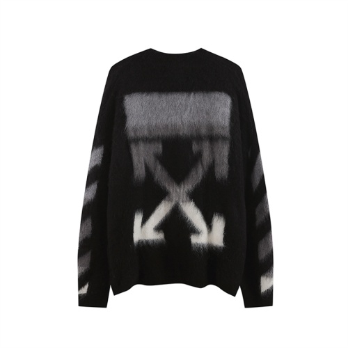 Wholesale Off-White Sweaters Long Sleeved For Unisex #1268445 $60.00 USD, Wholesale Quality Replica Off-White Sweaters