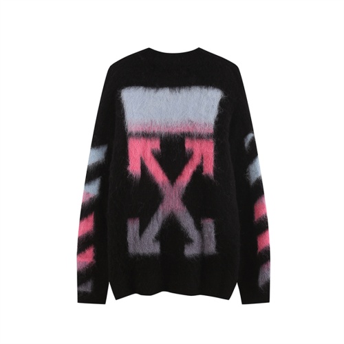 Wholesale Off-White Sweaters Long Sleeved For Unisex #1268447 $60.00 USD, Wholesale Quality Replica Off-White Sweaters