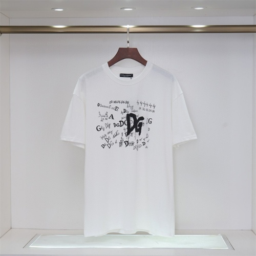 Wholesale Dolce &amp; Gabbana D&amp;G T-Shirts Short Sleeved For Unisex #1268513 $32.00 USD, Wholesale Quality Replica Dolce &amp; Gabbana D&amp;G T-Shirts