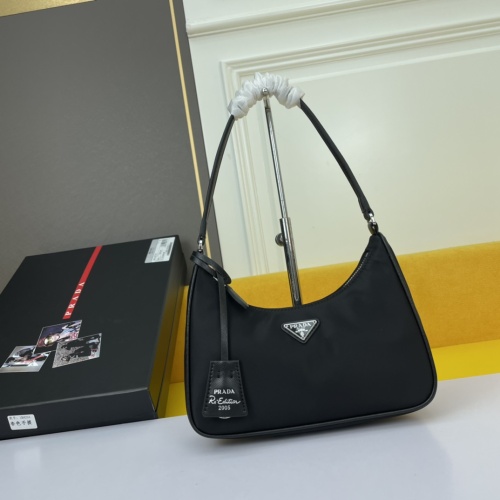 Wholesale Prada AAA Quality Shoulder Bags For Women #1268565 $88.00 USD, Wholesale Quality Replica Prada AAA Quality Shoulder Bags