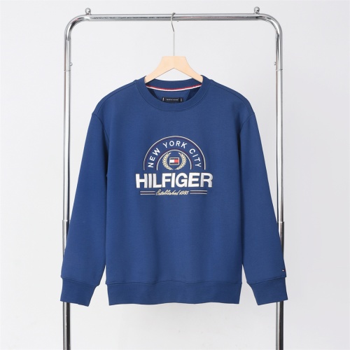 Wholesale Tommy Hilfiger Hoodies Long Sleeved For Men #1268619 $45.00 USD, Wholesale Quality Replica Tommy Hilfiger TH Hoodies