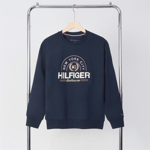 Wholesale Tommy Hilfiger Hoodies Long Sleeved For Men #1268620 $45.00 USD, Wholesale Quality Replica Tommy Hilfiger TH Hoodies