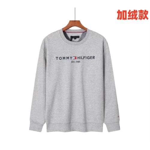 Wholesale Tommy Hilfiger Hoodies Long Sleeved For Men #1268622 $45.00 USD, Wholesale Quality Replica Tommy Hilfiger TH Hoodies