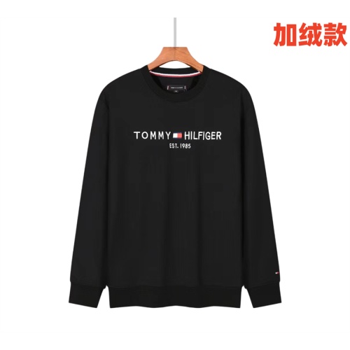 Wholesale Tommy Hilfiger Hoodies Long Sleeved For Men #1268625 $45.00 USD, Wholesale Quality Replica Tommy Hilfiger TH Hoodies