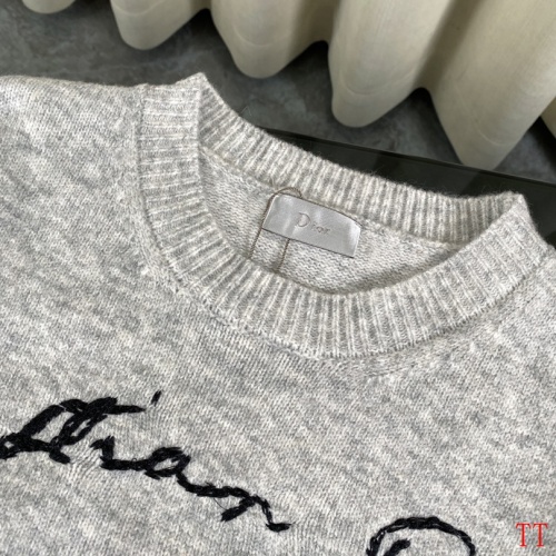 Replica Christian Dior Sweaters Long Sleeved For Unisex #1268677 $64.00 USD for Wholesale