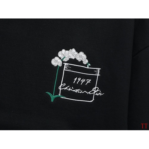 Replica Christian Dior Hoodies Long Sleeved For Unisex #1268700 $52.00 USD for Wholesale