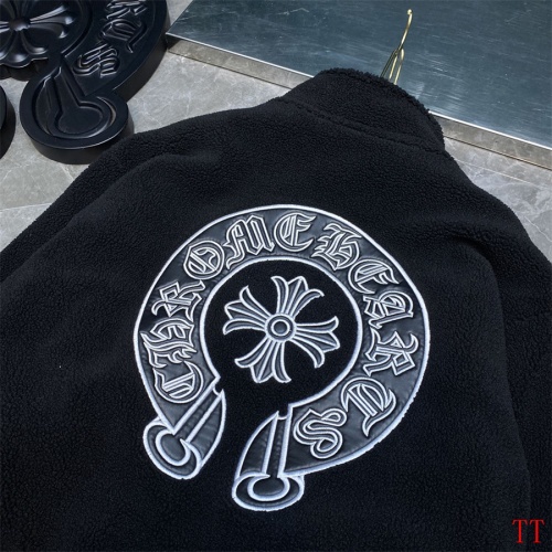 Replica Chrome Hearts Jackets Long Sleeved For Unisex #1268713 $92.00 USD for Wholesale