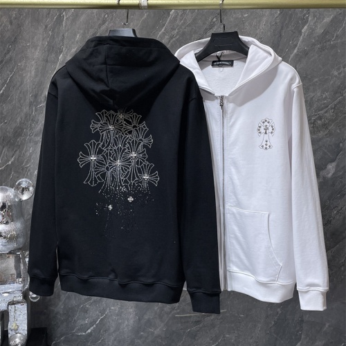 Replica Chrome Hearts Hoodies Long Sleeved For Unisex #1268724 $64.00 USD for Wholesale