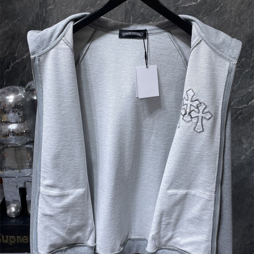 Replica Chrome Hearts Hoodies Long Sleeved For Unisex #1268734 $60.00 USD for Wholesale