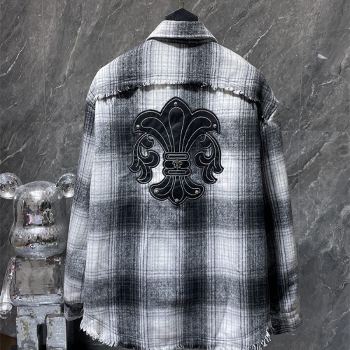 Replica Chrome Hearts Shirts Long Sleeved For Unisex #1268772 $72.00 USD for Wholesale