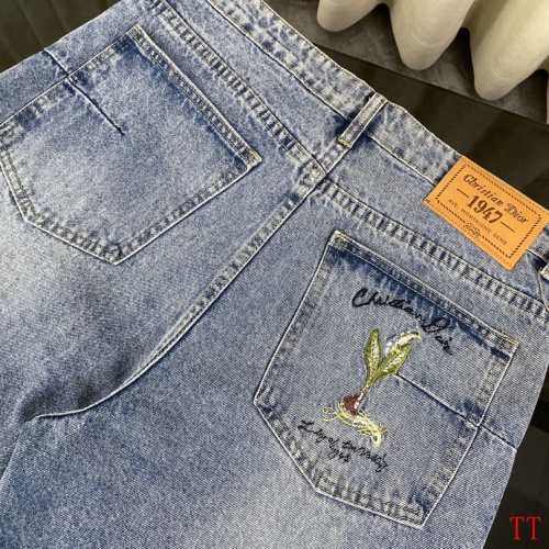 Replica Christian Dior Jeans For Unisex #1268776 $60.00 USD for Wholesale