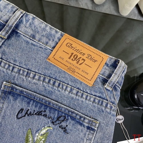 Replica Christian Dior Jeans For Unisex #1268776 $60.00 USD for Wholesale