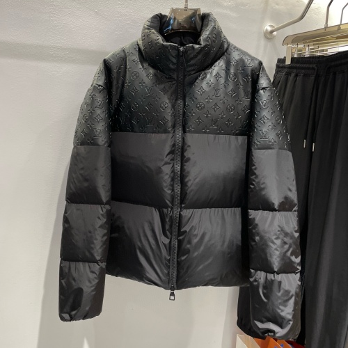 Wholesale Louis Vuitton LV Down Feather Coat Long Sleeved For Men #1268797 $225.00 USD, Wholesale Quality Replica Louis Vuitton LV Down Feather Coat