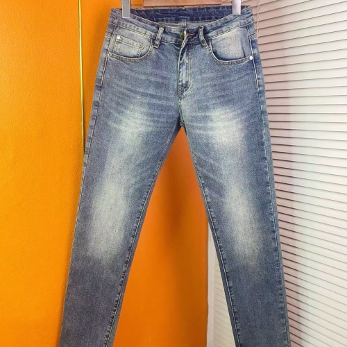 Replica Christian Dior Jeans For Men #1268829 $48.00 USD for Wholesale