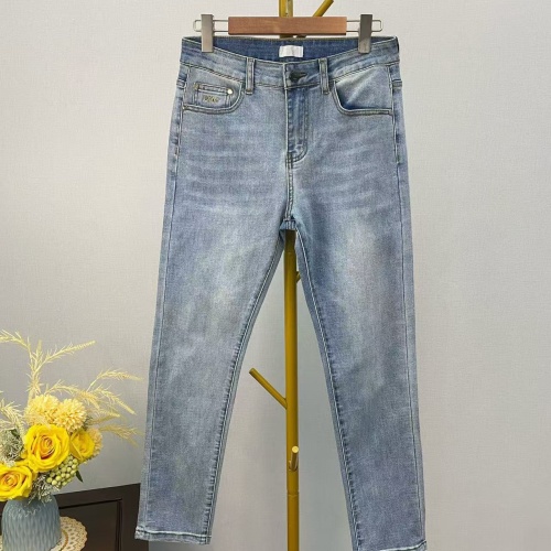 Replica Christian Dior Jeans For Men #1268831 $48.00 USD for Wholesale