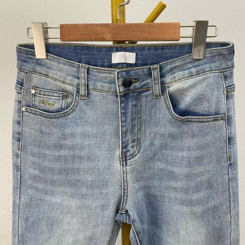 Replica Christian Dior Jeans For Men #1268831 $48.00 USD for Wholesale