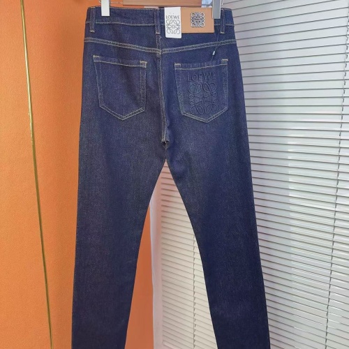 Replica LOEWE Jeans For Men #1268839 $48.00 USD for Wholesale