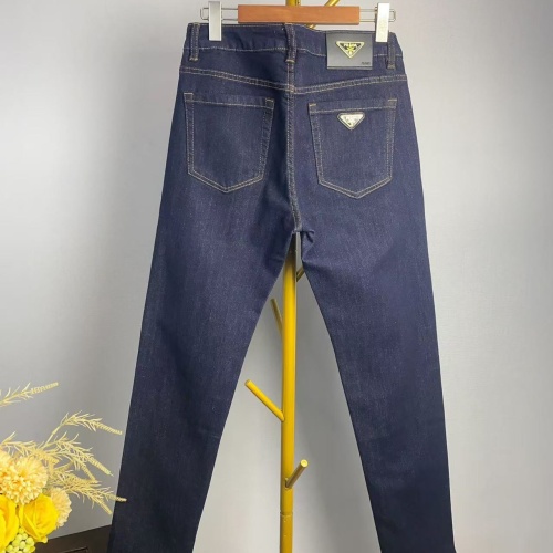 Replica Prada Jeans For Men #1268850 $48.00 USD for Wholesale