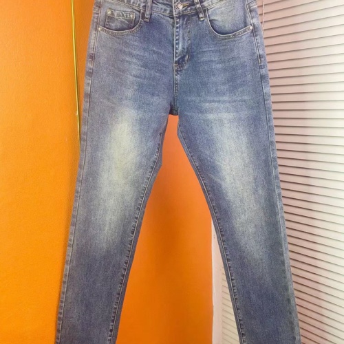 Replica Prada Jeans For Men #1268852 $48.00 USD for Wholesale