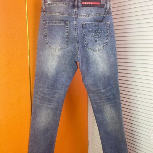 Replica Prada Jeans For Men #1268852 $48.00 USD for Wholesale