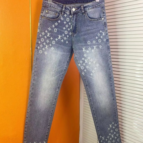 Replica Louis Vuitton LV Jeans For Men #1268854 $48.00 USD for Wholesale