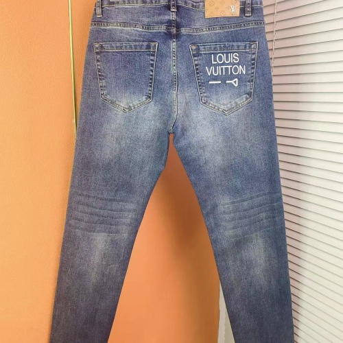 Replica Louis Vuitton LV Jeans For Men #1268855 $48.00 USD for Wholesale