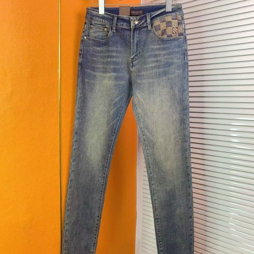 Replica Louis Vuitton LV Jeans For Men #1268857 $48.00 USD for Wholesale