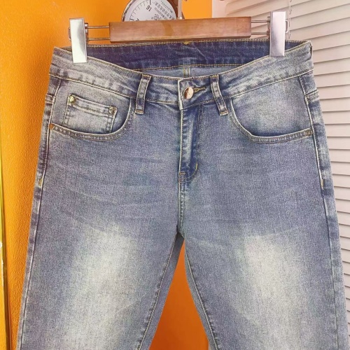 Replica Louis Vuitton LV Jeans For Men #1268858 $48.00 USD for Wholesale