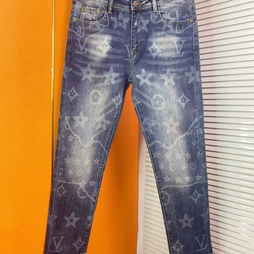 Replica Louis Vuitton LV Jeans For Men #1268866 $56.00 USD for Wholesale