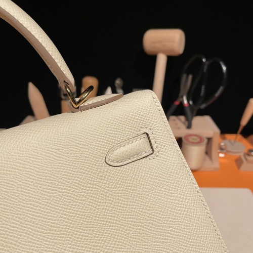 Replica Hermes AAA Quality Handbags In Gold For Women #1268919 $304.13 USD for Wholesale