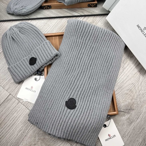 Wholesale Moncler Hat and Scarf Set #1268952 $52.00 USD, Wholesale Quality Replica Moncler Hat and Scarf and Glove Set