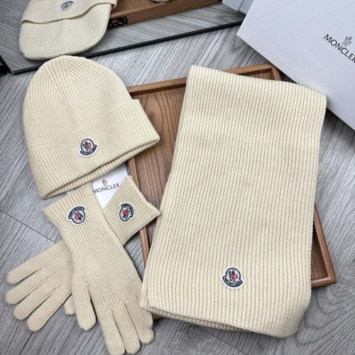 Wholesale Moncler Hat and Scarf and Glove Set #1268959 $72.00 USD, Wholesale Quality Replica Moncler Hat and Scarf and Glove Set