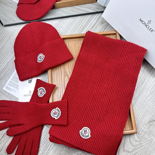 Wholesale Moncler Hat and Scarf and Glove Set #1268963 $72.00 USD, Wholesale Quality Replica Moncler Hat and Scarf and Glove Set