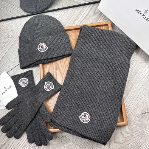 Wholesale Moncler Hat and Scarf and Glove Set #1268964 $72.00 USD, Wholesale Quality Replica Moncler Hat and Scarf and Glove Set