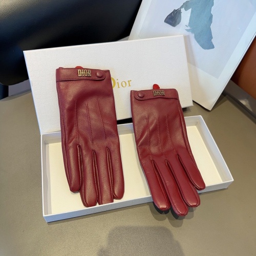 Wholesale Christian Dior Gloves For Women #1269003 $45.00 USD, Wholesale Quality Replica Christian Dior Gloves