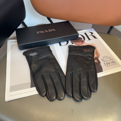 Replica Prada Gloves For Men #1269006 $48.00 USD for Wholesale