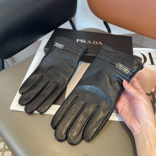 Replica Prada Gloves For Men #1269006 $48.00 USD for Wholesale