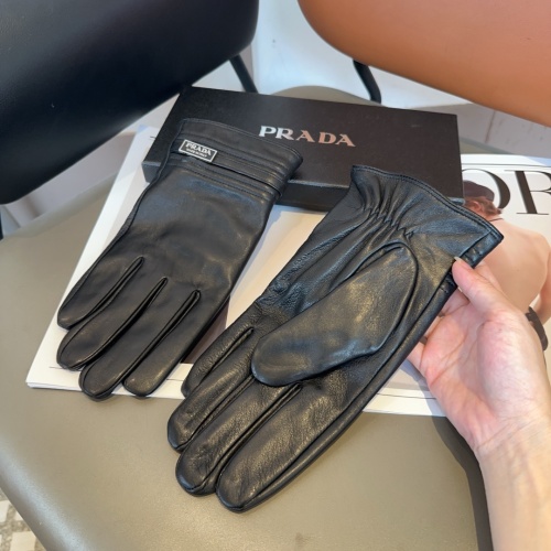 Replica Prada Gloves For Men #1269006 $48.00 USD for Wholesale