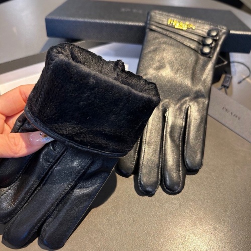 Replica Prada Gloves For Women #1269008 $45.00 USD for Wholesale