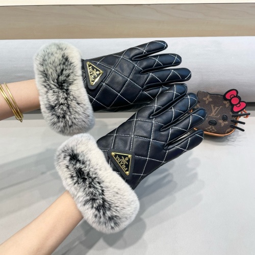 Replica Prada Gloves For Women #1269009 $52.00 USD for Wholesale