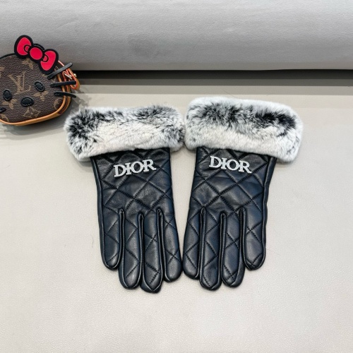 Wholesale Christian Dior Gloves For Women #1269010 $52.00 USD, Wholesale Quality Replica Christian Dior Gloves