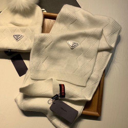 Replica Prada Hat and Scarf Set #1269082 $72.00 USD for Wholesale