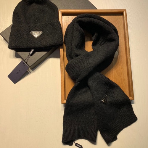 Replica Prada Hat and Scarf Set #1269087 $72.00 USD for Wholesale