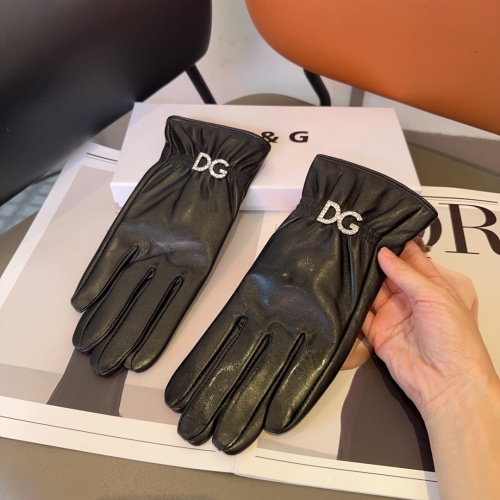 Wholesale Dolce &amp; Gabbana Gloves For Women #1269090 $45.00 USD, Wholesale Quality Replica Dolce &amp; Gabbana Gloves